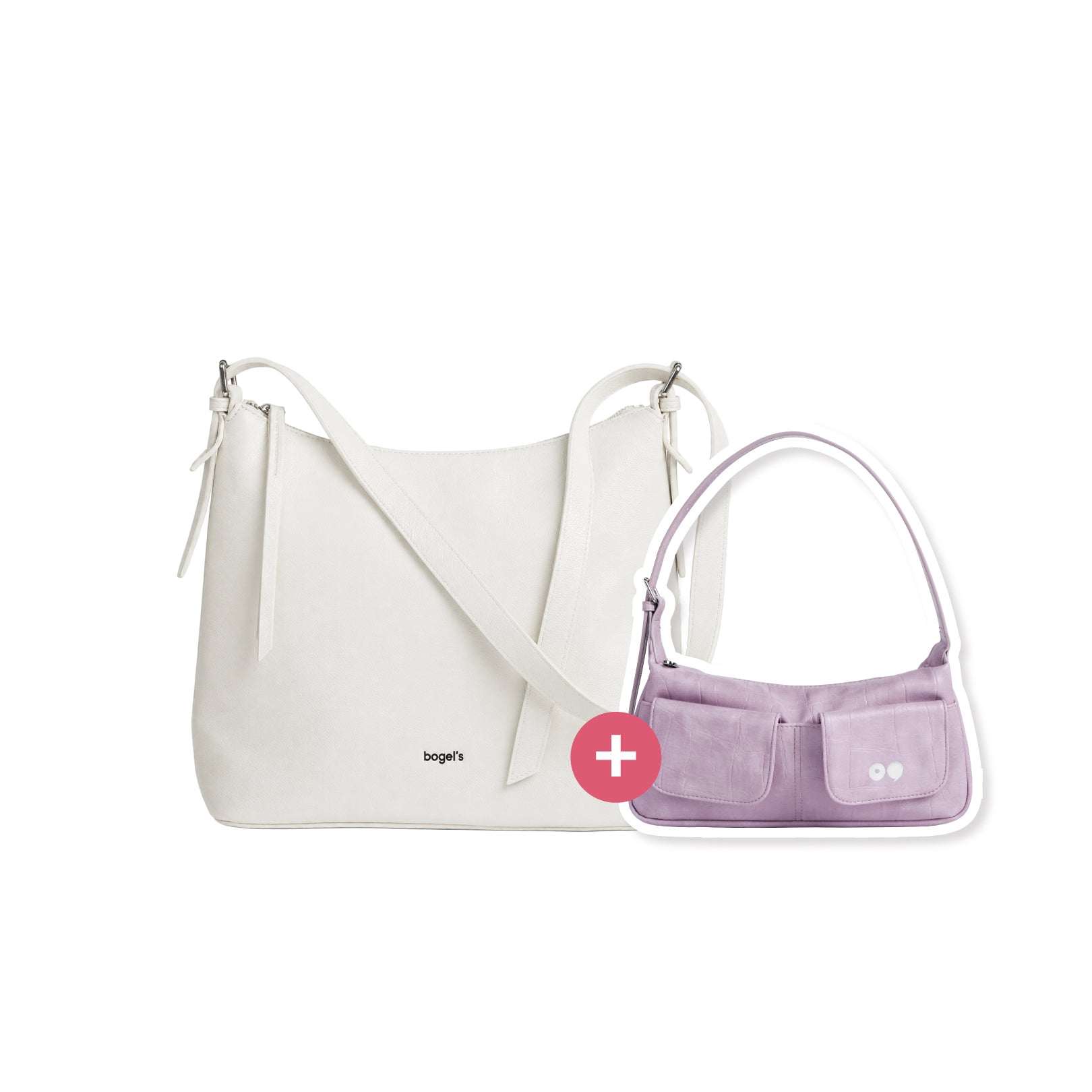[B1F1] Bagel's Classic Dossier Shoulder Bag + Bagel's Daily Ally Shoulder Bag