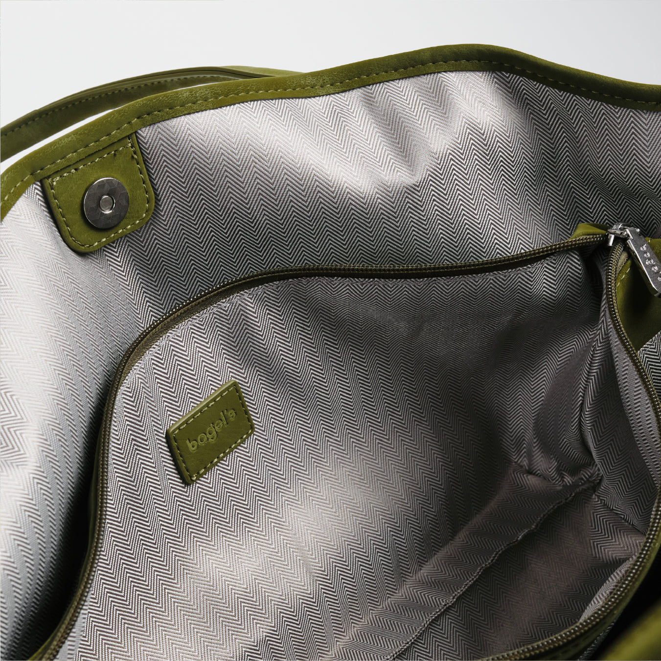 [KIKY] Bagel's Suede & Co Tote Bag