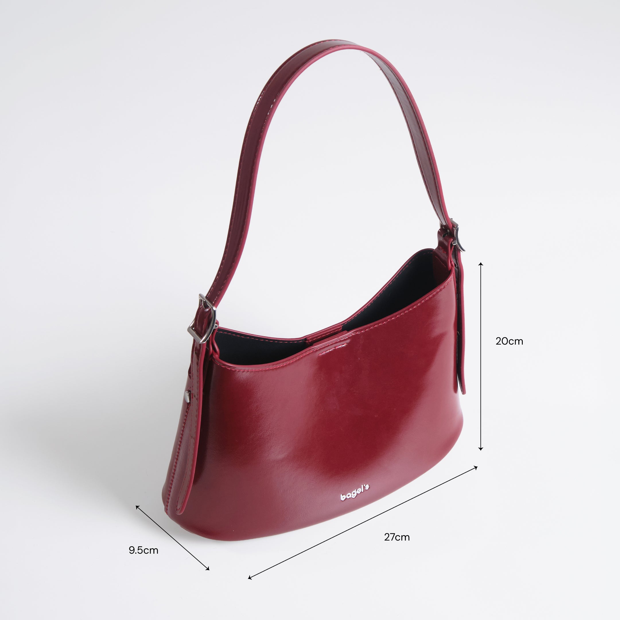 Bagel's Ash Small Hobo Bag