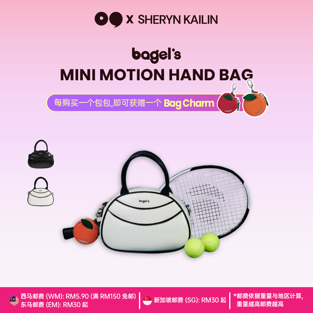 [SHERYN] Bagel's Mini Motion Hand Bag