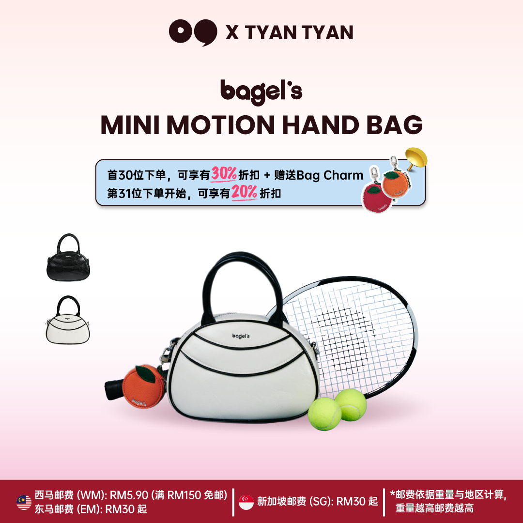 [TYANTYAN] Bagel's Mini Motion Hand Bag